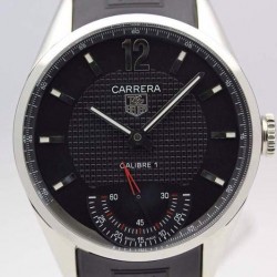 Replica Tag Heuer Carrera Calibre 1 Stainless Steel Black Dial Swiss Calibre 1