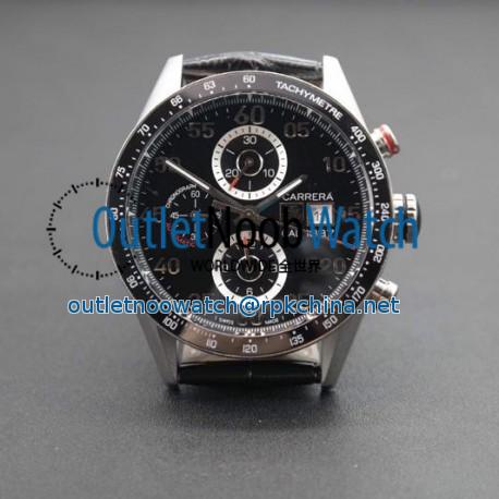 Replica Tag Heuer Carrera Calibre 1887 Stainless Steel Black Dial Swiss 1887