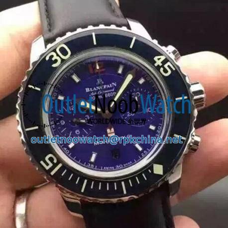 Replica Blancpain Air Command Monaco YS Stainless Steel Blue Dial Swiss 7750