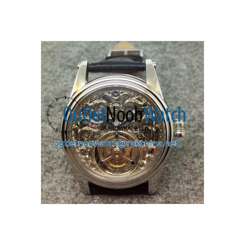 Replica Blancpain Tourbillon Stainless Steel Skeleton Dial Swiss Tourbillon