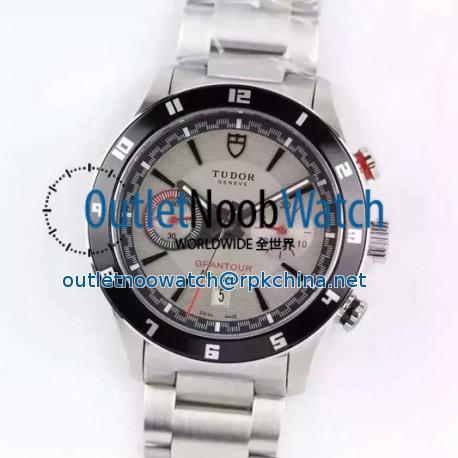 Replica Tudor Grantour Fly-Back Stainless Steel Gray Dial Swiss 7750