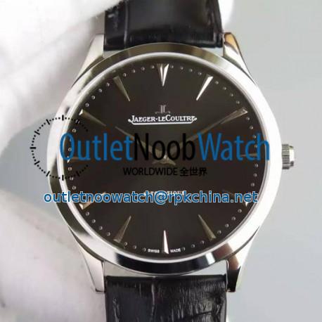 Replica Jaeger-LeCoultre Master Ultra Thin Stainless Steel Black Dial Swiss JLC 898C