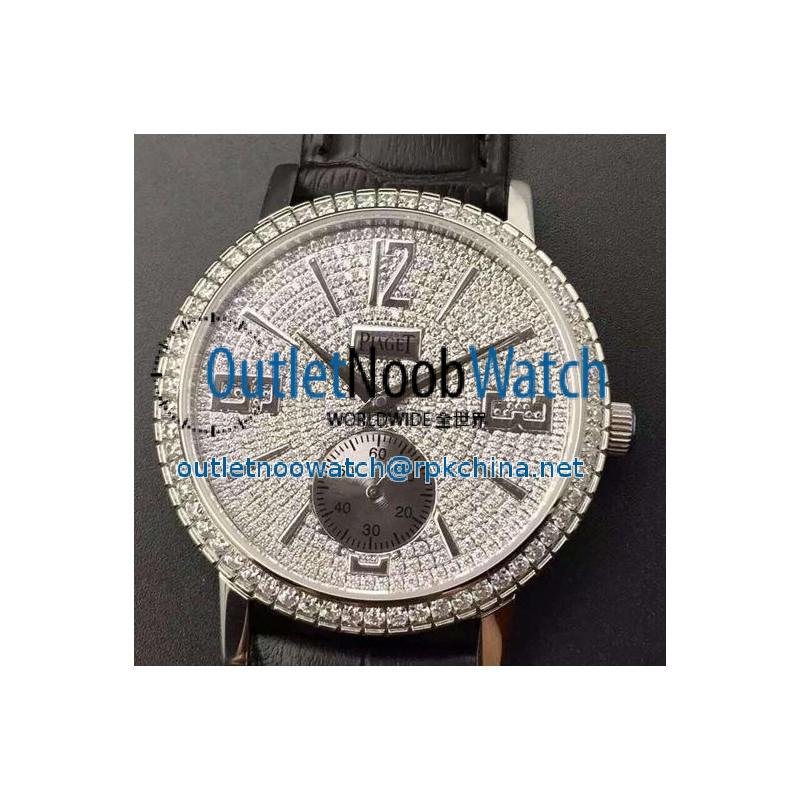 Replica Piaget Dancer Stainless Steel & Diamonds Diamonds Dial Swiss 2824