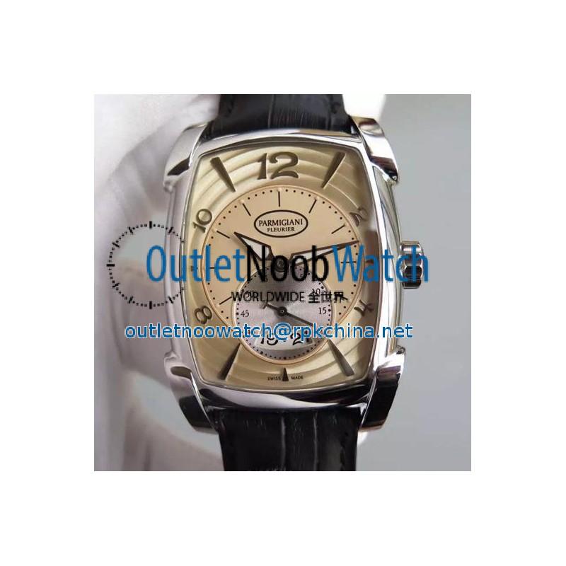 Replica Parmigiani Fleurier Kalpa Grande Stainless Steel Gold Dial Swiss 331