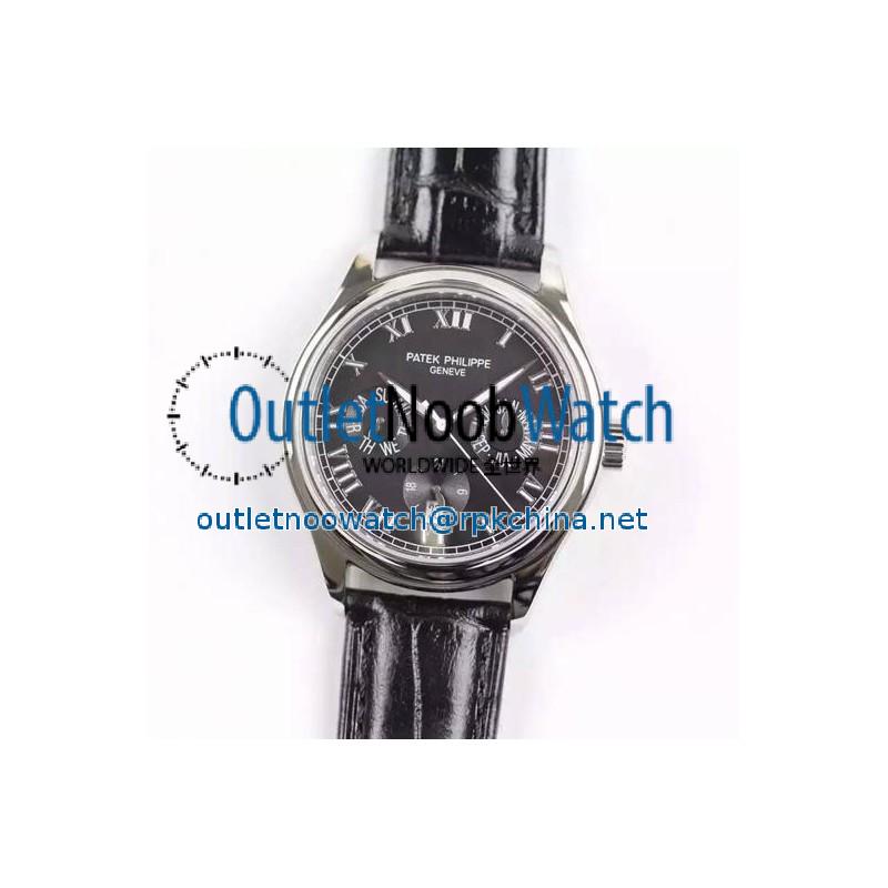 Replica Patek Philippe Annual Calendar 5035P Stainless Steel Black Dial Swiss PP 315SQA