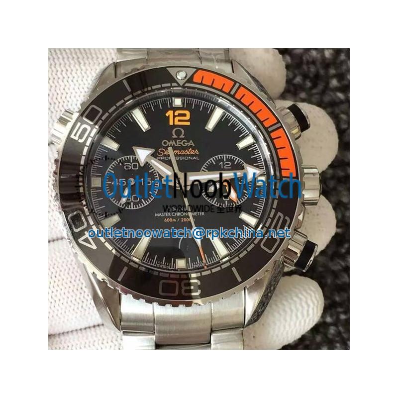 Replica Omega Seamaster Planet Ocean 600M Stainless Steel Black Dial Swiss 9900