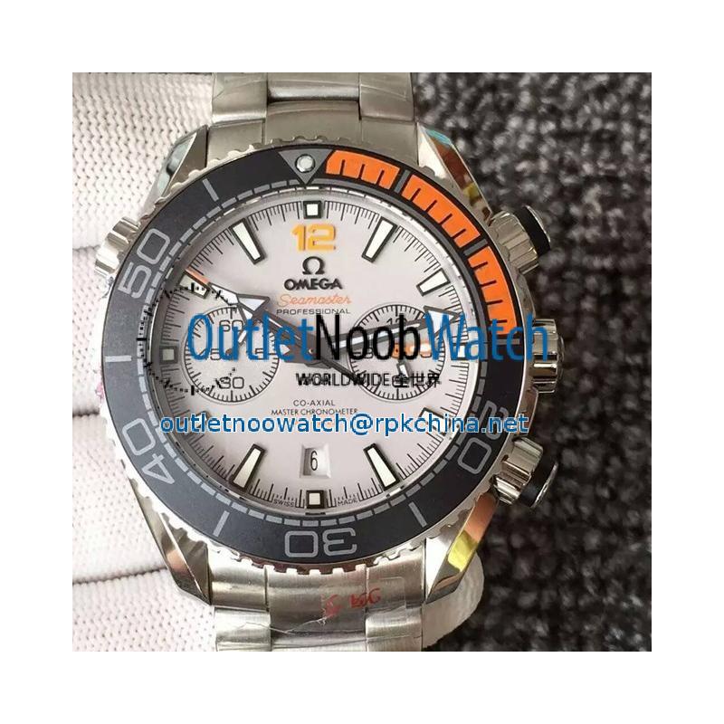 Replica Omega Seamaster Planet Ocean 600M Stainless Steel White Dial Swiss 9900