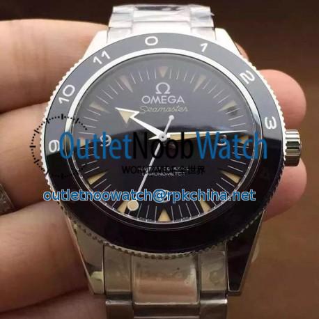 Replica Omega Seamaster 300 Spectre Limited Edition Stainless Steel Black Dial Swiss 8400