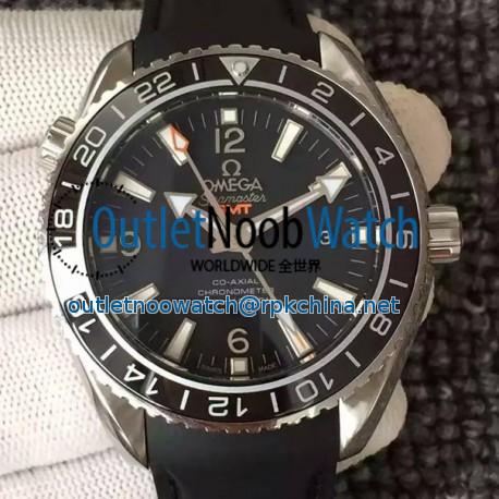 Replica Omega Seamaster Planet Ocean GMT Good Planet Foundation Stainless Steel Black Dial Swiss 8906