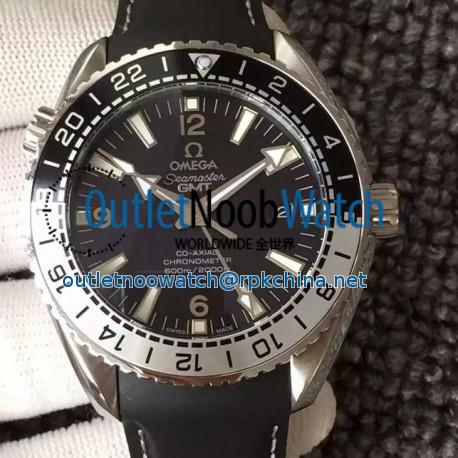 Replica Omega Seamaster Planet Ocean GMT Good Planet Foundation Stainless Steel Black Dial Swiss 8906