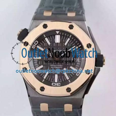 Replica Audemars Piguet Royal Oak Offshore QEII Cup 2014 15709TR.OO.A005CR.01 Titanium Gray Dial Swiss 3120