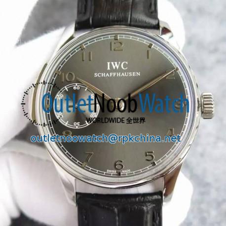 Replica IWC Portuguese Minute Repeater IW5242 Stainless Steel Anthracite Dial Swiss 95290