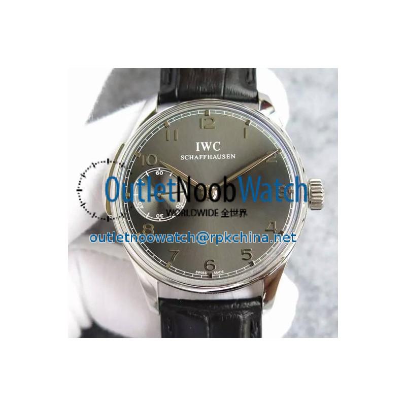 Replica IWC Portuguese Minute Repeater IW5242 Stainless Steel Anthracite Dial Swiss 95290