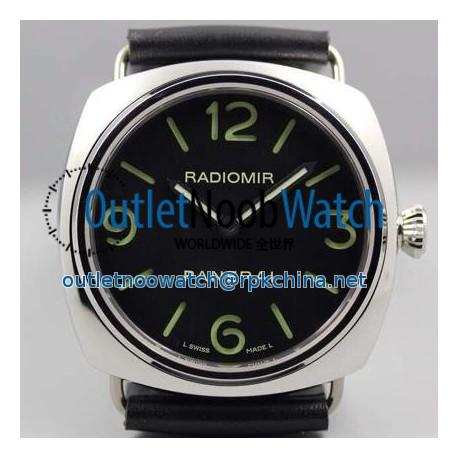 Replica Panerai Radiomir PAM 210 Stainless Steel Black Dial Swiss OP XI