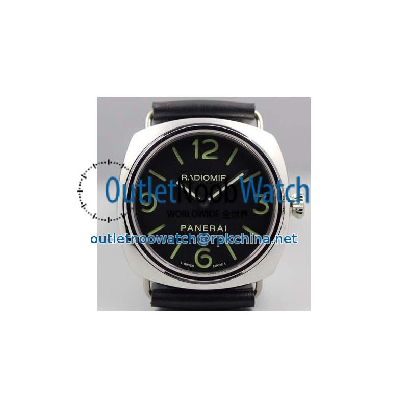 Replica Panerai Radiomir PAM 210 Stainless Steel Black Dial Swiss OP XI