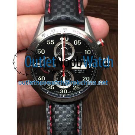 Replica Tag Heuer Carrera Calibre 16 CV2A10 Stainless Steel Carbon Fiber Dial Carbon Fiber Strap Swiss Calibre 16