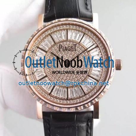 Replica Piaget Altiplano Rose Gold Diamonds Dial Swiss 1208P