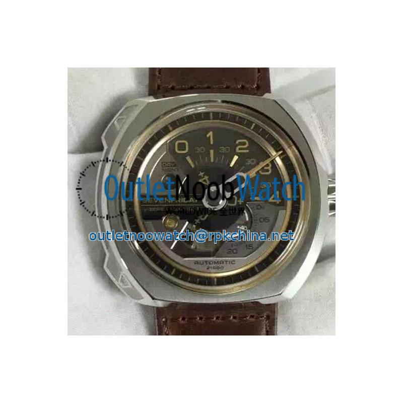 Replica Sevenfriday V2/01 Stainless Steel Gray Dial Miyota 82S7