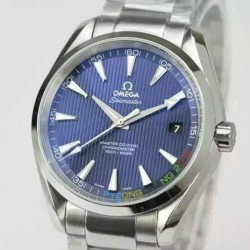 Replica Omega Seamaster Aqua Terra 150M Pyeongchang 2018 Limited Edition 41MM Stainless Steel Blue Dial Swiss 8500