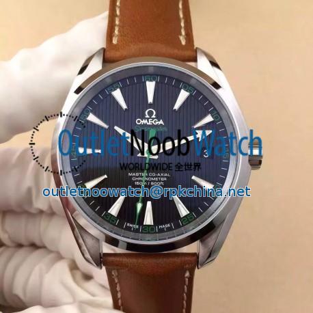 Replica Omega Seamaster Aqua Terra 150M Golf 41MM Stainless Steel Black Dial Swiss 8501