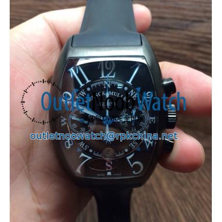 Replica Franck Muller Casablanca PVD Black Dial Swiss 7753