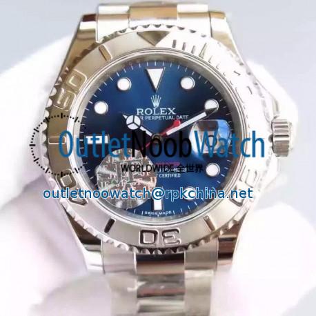 Replica Rolex Yacht-Master 40 116622 JF Stainless Steel Blue Dial Swiss 3135