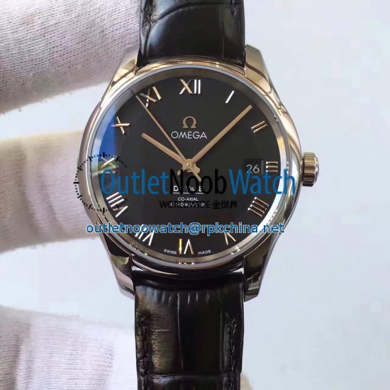 Replica Omega De Ville 431.13.41.21.03.001 41MM MK Stainless Steel Blue Dial Swiss 8500