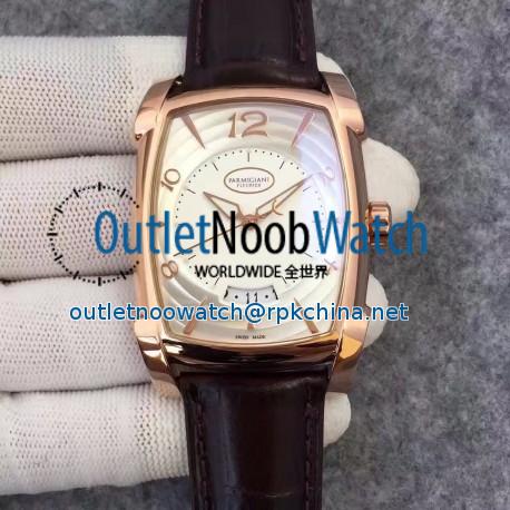 Replica Parmigiani Fleurier Kalpa Grande PFC123-0000102 Rose Gold White Dial Swiss PF331.01