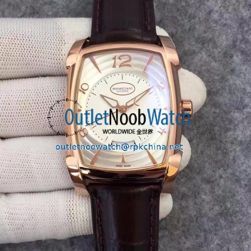 Replica Parmigiani Fleurier Kalpa Grande PFC123-0000102 Rose Gold White Dial Swiss PF331.01