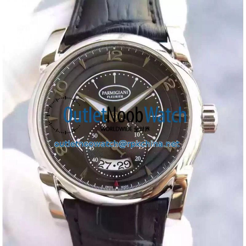 Replica Parmigiani Fleurier Kalpa Tonda PF012510 Stainless Steel Black Dial Swiss PF331