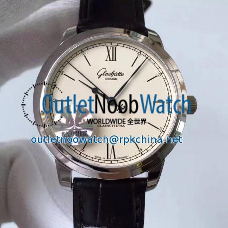 Replica Glashutte Original Senator Excellence 1-36-01-01-02-01 GF Stainless Steel White Dial Swiss Calibre 36-01