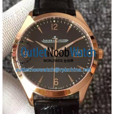 Replica Jaeger-LeCoultre Master Control Date 1542520 Rose Gold Black Dial Swiss Calibre 899