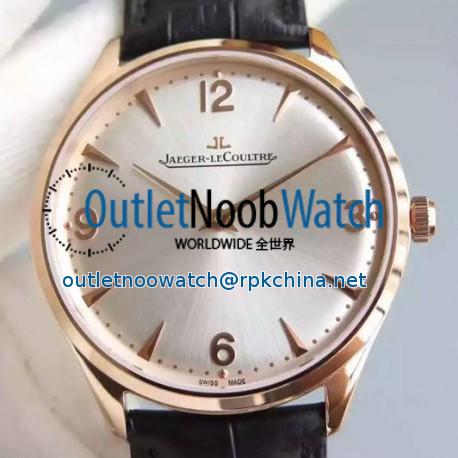 Replica Jaeger-LeCoultre Master Control 1833 Ultra Thin Q1348120 N Rose Gold Silver Dial Swiss Calibre 849