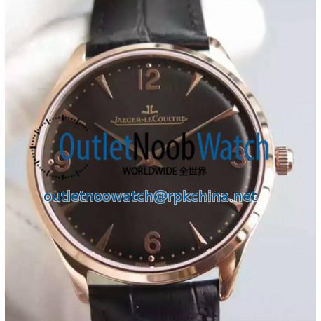 Replica Jaeger-LeCoultre Master Control 1833 Ultra Thin Q1348120 N Rose Gold Black Dial Swiss Calibre 849