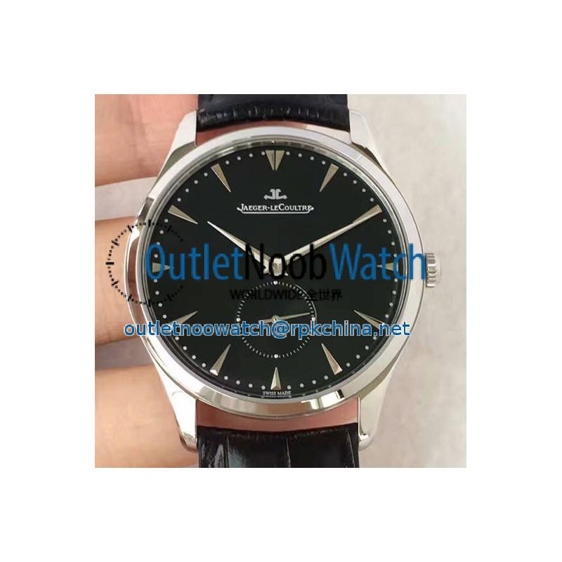 Replica Jaeger-LeCoultre Master Grande Ultra Thin Small Second 1358420 ZF Stainless Steel Black Dial Swiss Calibre 896