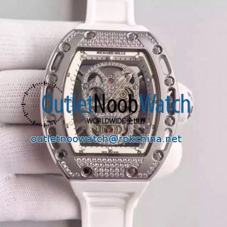 Replica Richard Mille RM052 SF Titanium & Diamond Diamond Skull Dial Swiss M6T51