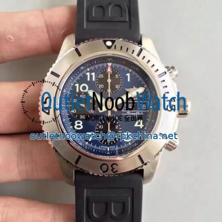 Replica Breitling Superocean Chronograph Steelfish A13341C3/C893/200S/A20DSA.2 N Stainless Steel Blue Dial Swiss 7750