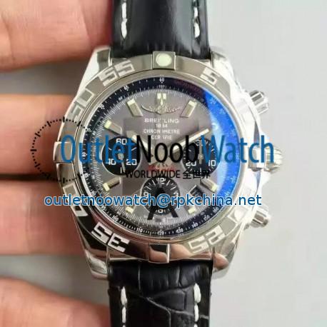 Replica Breitling Chronomat 44 AB011012/F546/435X/A20BA.1 N Stainless Steel Anthracite Dial Swiss 7750