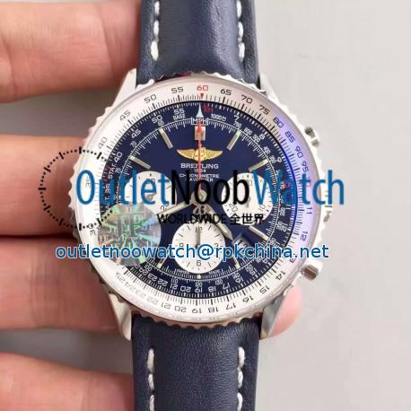 Replica Breitling Navitimer 01 AB012012/BB01/437X/A20BA.1 JF Stainless Steel Blue Dial Swiss 7750