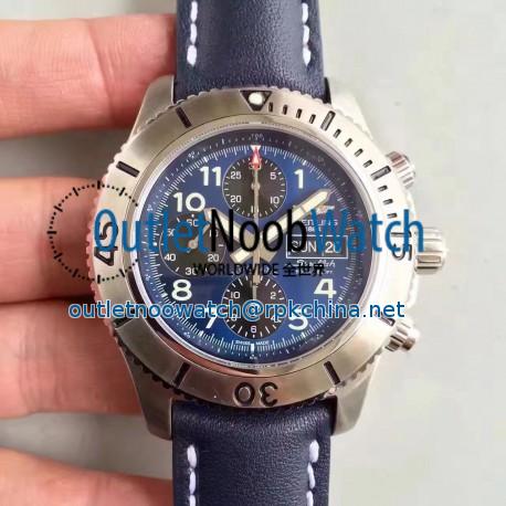 Replica Breitling Superocean Chronograph Steelfish A13341C3/C893/227X/A20BASA.1 N Stainless Steel Blue Dial Swiss 7750