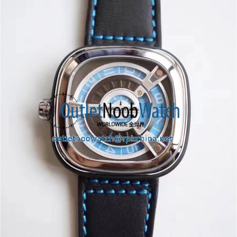 Replica SevenFriday M Series M1/05 PVD Blue Dial Miyota 8215