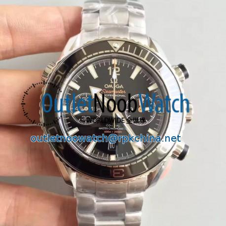 Replica Omega Seamaster Planet Ocean 600M Chronograph 232.30.46.51.01.001 JH Stainless Steel Black Dial Swiss 9900