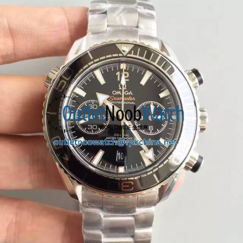 Replica Omega Seamaster Planet Ocean 600M Chronograph 232.30.46.51.01.001 JH Stainless Steel Black Dial Swiss 9900