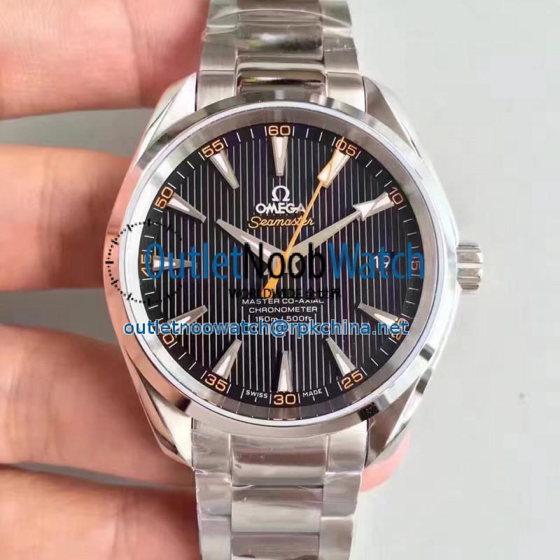 Replica Omega Seamaster Aqua Terra 150M Master Co-Axial 231.12.42.21.01.002 KW Stainless Steel Black Dial Swiss 8500