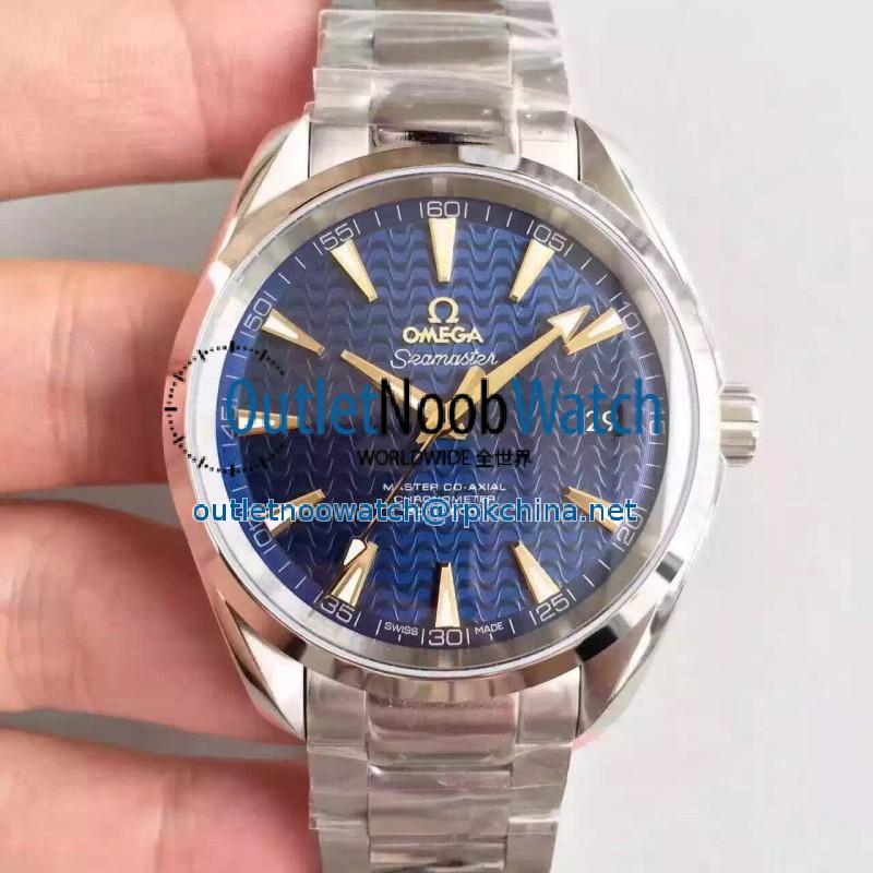 Replica Omega Seamaster Aqua Terra 150M Master Co-Axial 231.10.42.21.03.004 KW Stainless Steel Blue Dial Swiss 8500