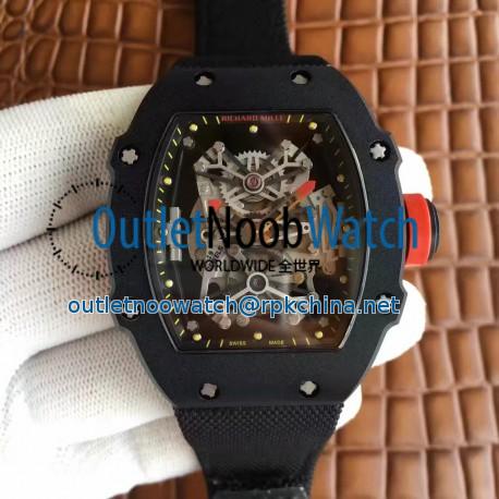 Replica Richard Mille RM27-01 Rafael Nadal PVD Black Dial M9015