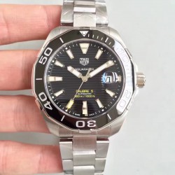 Replica Tag Heuer Aquaracer Calibre 5 WAY201A.BA0927 MK Stainless Steel Black Dial Swiss 2824-2