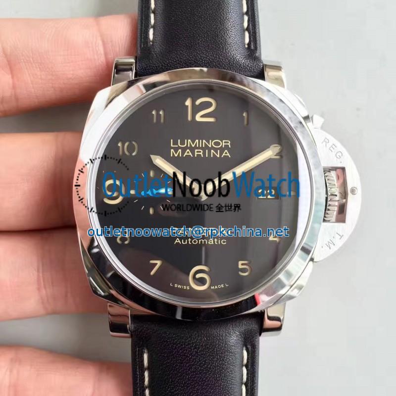 Replica Panerai Luminor Marina 1950 3 Days Automatic Acciaio PAM 1359 ZF Stainless Steel Black Dial Swiss P9010