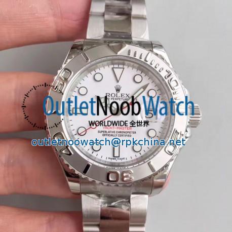 Replica Rolex Yacht-Master 40 116622 EW Stainless Steel White Dial Swiss 3135