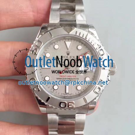 Replica Rolex Yacht-Master 40 116622 EW Stainless Steel Grey Dial Swiss 3135